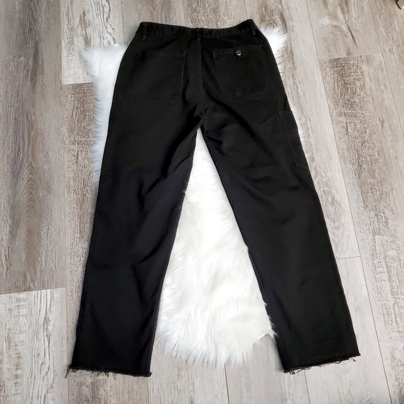 Noah NYC Other - NOAH NYC CORDUROY BLACK PANTS FRAYED HEMS …